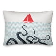 thumbnail image 2 of Creative Products Underwater Creature 14x20 Spun Poly Pillow, 2 of 3
