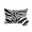 Black, variant on 1 Pack Outdoor Pillows Waterproof, White Zebra Striped Indoor/Outdoor Throw Pillows with Inserts, Animals Fur Abstract Art Decorative Pillow for Patio Furniture Chairs Couch