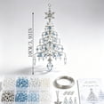 thumbnail image 2 of Eagokdc Diamond Beads Art Craft for Adults Christmas Tree Beaded Craft Kit, DIY 3D Tabletop Tree for Gathering Party Decor, Tiered Tray Windowsill Mantel Ornaments, 2 of 7