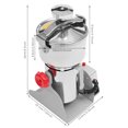 thumbnail image 2 of LiHUiee 3600W Electric Grain Mill Grinder 5.35*7.52*6.3in Commercial Grinders Dry Grain Mill Grinder for Home, 2 of 20