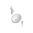 thumbnail image 1 of DROP Bath and Kitchen DR091159 Undermount Bathroom Sink Set, 1 of 6