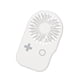 thumbnail image 2 of Ventilador de refrigeración Ventilador de mano recargable eléctrico Enfriador portátil ajustable para oficina en casa, Blanco AweSitey HA004473-01B, 2 of 6
