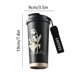 thumbnail image 3 of Ganfancp Taza Térmica de Café Multicolor Spray Opcional Plástico 304 Acero Inoxidable Taza Portátil para Llevar Taza de Café Taza de Paseo para Estudiantes Ofertas y Liquidaciones 1X Taza de Café, 3 of 6