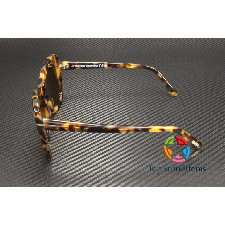 Tom Ford FT1008 55J Plastic Coloured Havana Roviex 55 mm  display picture 2