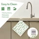 thumbnail image 2 of Paños de cocina suecos Eulnars, paquete de 8 toallas de papel reutilizables verdes, 2 of 7