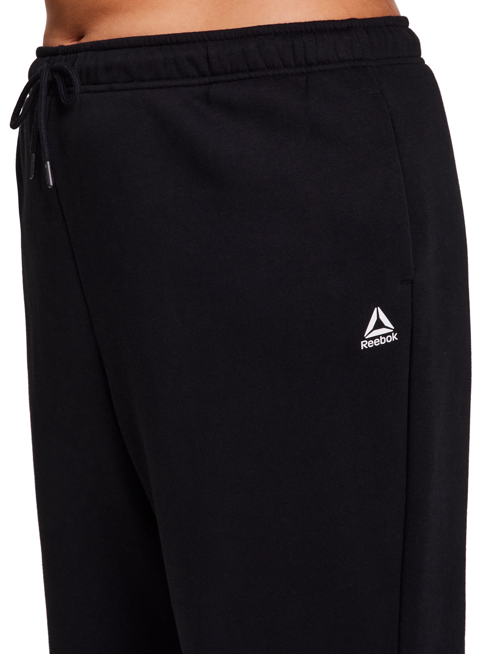 Reebok Women's and Women's Plus Sport Core Crewneck and Straight Leg Pant 2-Piece Set, Sizes XS-4X