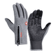 thumbnail image 3 of Guantes deportivos a prueba de viento y frío con pantalla táctil cálidos y forrados con vellón para hombres y mujeres de otoño e invierno, 3 of 5