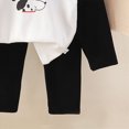 thumbnail image 5 of NOLDARES Fall Winter Toddler Baby Boy Clothes 2Pcs Checkered Crewneck Sweatshirt and Pants Sweatsuit Little Boy Clothing Size:18-24 M,Black, 5 of 6
