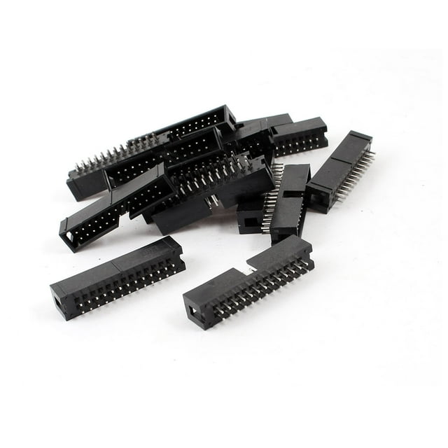 15Pcs DC3-26P 2x13 Pines Conector Recto de 2.54mm de Paso Cabezal IDC