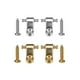 thumbnail image 3 of sweethay 2 uds rodillo profesional cadena árboles cuerda retenedor prácticas hebilla guías con tornillo de montaje piezas de guitarra eléctrica Type3 NO3 sweethay OD026718-02, 3 of 6