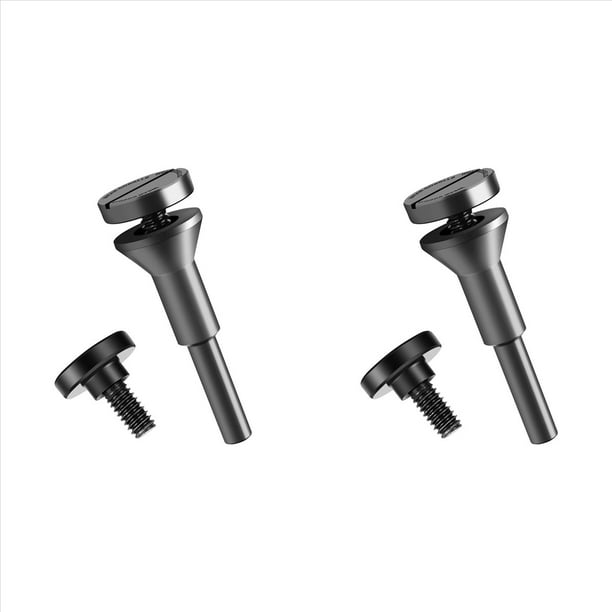 2X Mandril de Montaje para Discos de Corte, Disco de Corte de Orificios de 6 mm y 10 mm, Hoja de para Muela Abrasiva para Herramienta Rotativa de Amoladora de Matrices