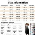 thumbnail image 3 of Womens Fall Tops Women's Summer Casual Fashion V-Neck Gradient Printed Big Swing Long Sleeveless Dress, 3 of 5