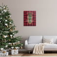 thumbnail image 2 of Stupell Industries Happy Holidays Tartan Sled Graphic Art Gallery Wrapped Canvas Print Wall Art, Design by Amanda McGee, 2 of 7