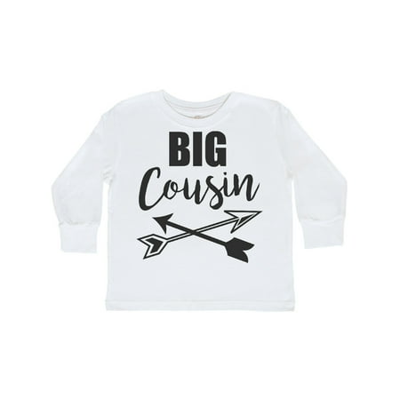 

Inktastic Big Cousin with Arrows Gift Toddler Boy or Toddler Girl Long Sleeve T-Shirt