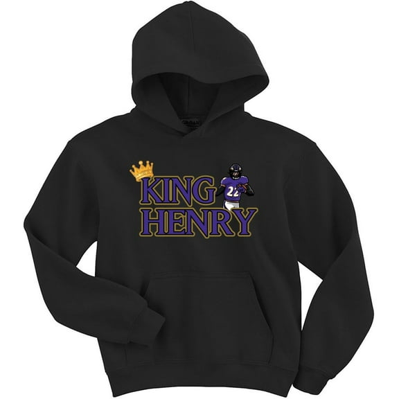 Derrick Henry King Henry Baltimore Hooded Sweatshirt Hoodie
