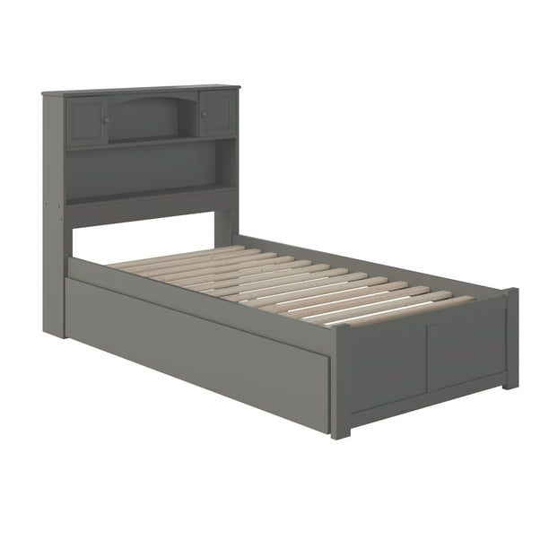 Atlantic Furniture Newport Twin Extra Long Bed with Footboard and Twin