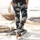 thumbnail image 4 of Pntutb Mujer Pantalones de cintura alta Bolsillos Cordón Vacaciones Casual Impresión Pantalones largos Pntutb Pntutb-6538, 4 of 8