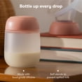thumbnail image 4 of Botella para extractor de leche Frida Mom de silicona de 150 ml con tapa, 4 of 6