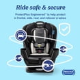 thumbnail image 4 of Graco® Extend2Fit® Convertible Car Seat, Gotham, Black, 4 of 8