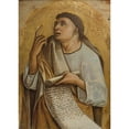 thumbnail image 3 of Carlo Crivelli 11x14 Black Modern Framed Museum Art Print Titled - An Apostle (ca. 1471-73), 3 of 5