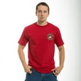 thumbnail image 2 of S26-MCE-CAR-05 Basic Military T-Shirt, Marine Emb, Cardinal, 2X, 2 of 5