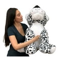 thumbnail image 5 of Big Plush® Giant Stuffed Snow Leopard 36 Inches 91 cm Soft Big Plush Wild Cat Three Feet Tall New, 5 of 7