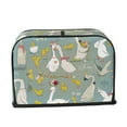 thumbnail image 2 of Fotbe Cute Farm Birds for Two Slice Toaster Cover, Fingerprint Protector, Super Soft Appliance Cover And Dust Cover,Bread Dust Cover & Fingerprint Protection, 2 of 7