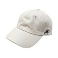 thumbnail image 4 of MIASHUI Women's Basic Solid Color Retro Soft Top Baseball Cap for Sun Protection, Adjustable Fit for Comfort, Simple Design for Everyday Wear Beige, 4 of 4