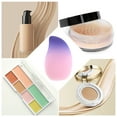 thumbnail image 3 of Unique Bargains 1 Pc Gradient Mango Face Makeup Sponge for Bedrooms Pink Blue Hydrophilic Polyurethane, 3 of 5