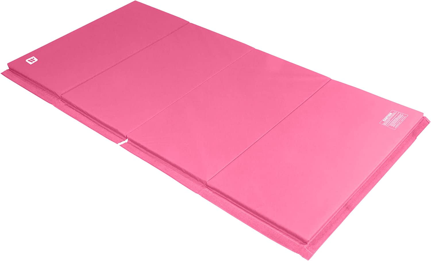 oneerlijk Ambassadeur Hoorzitting We Sell Mats 4 ft x 8 ft Gymnastics Mat, Folding Tumbling Mat, Portable  with Hook & Loop Fasteners 4 ft x 8 ft x 2 in Pink - Walmart.com