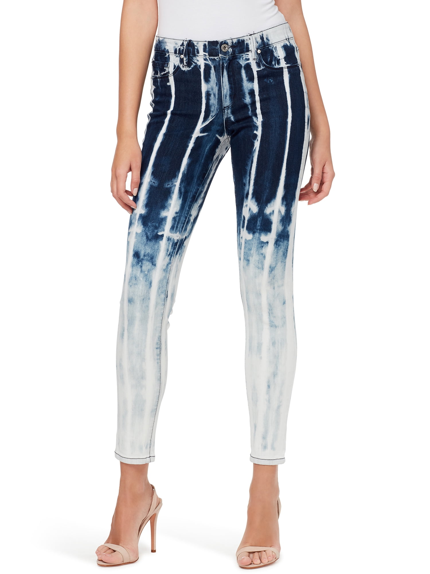 Skinny Faux Pocket Jean 