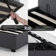 thumbnail image 3 of Base Para Cama Matrimonial Abatible Box De Metal Madera Color Gris KingsHouse gris Matrimonial, 3 of 8