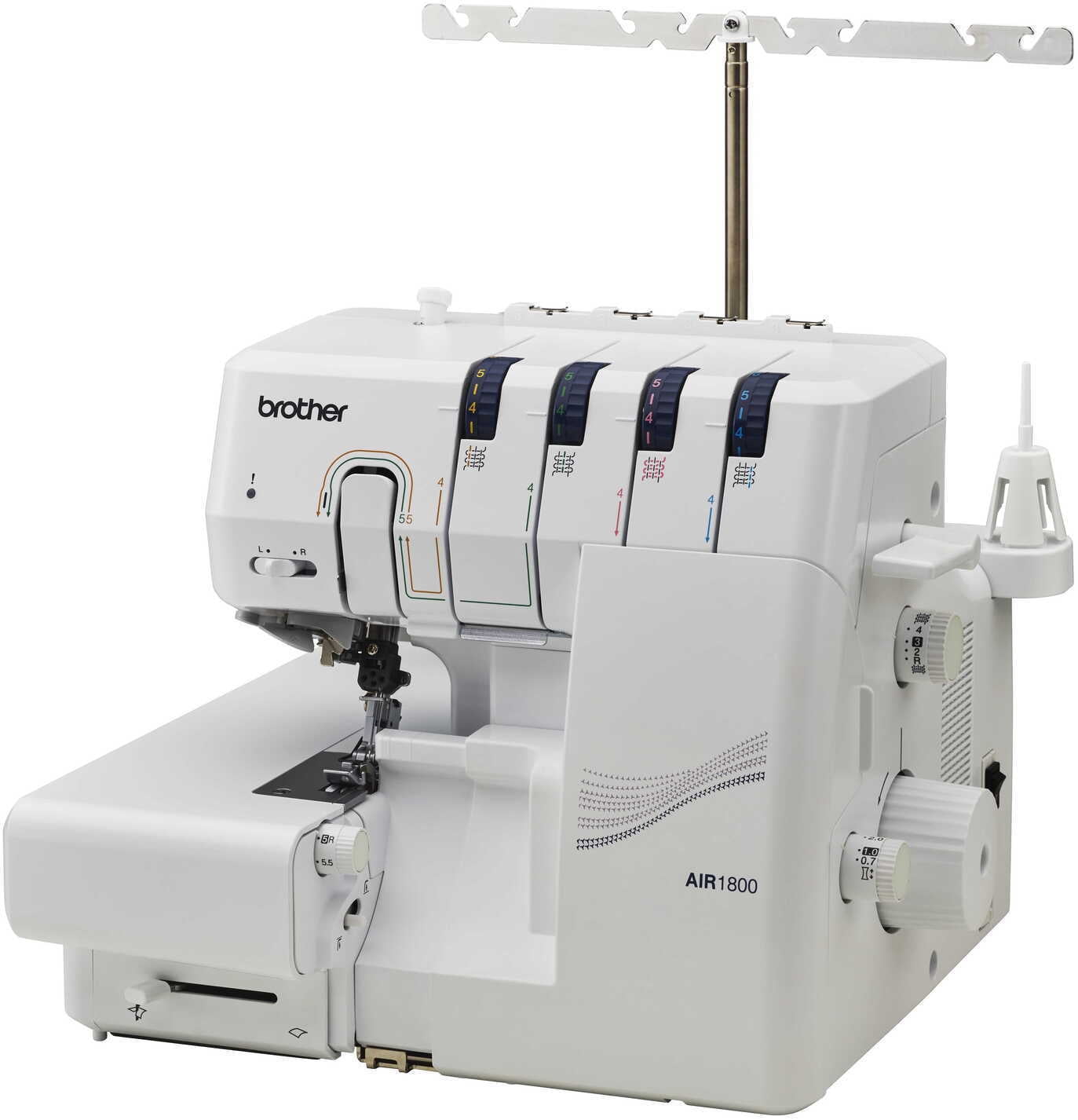 Brother AIR1800 Air Serger with Jet Air Threading with Sewing Clip Bundle