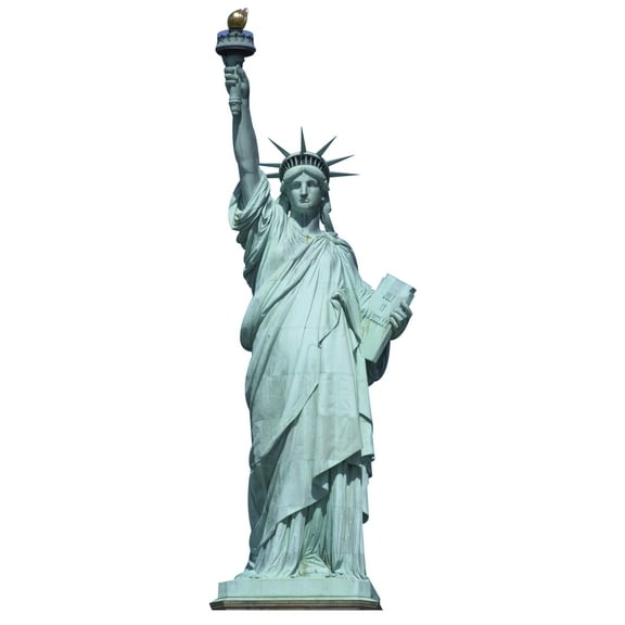 Statue of Liberty Cardboard Cutout Stand Up, 6ft