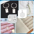 thumbnail image 5 of Charm PH PandaHall de plata de ley 925 hexagonal de 7 x 6 mm, 6 unidades, 5 of 5