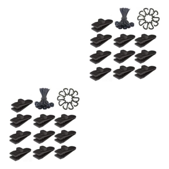 Abrazaderas Soidarity Clips para Lona de Tienda Tipo 2 2 Piezas