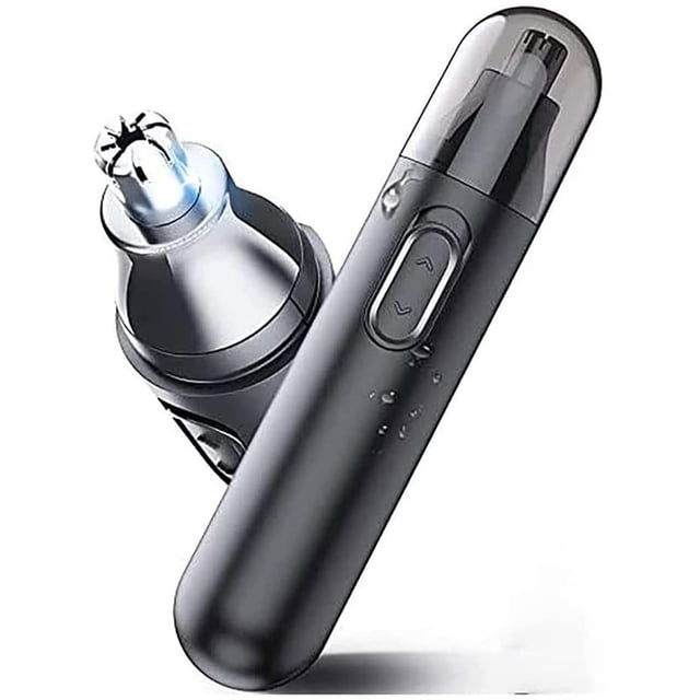 Recortadora de pelo para orejas y nariz, recortadora que funciona con batería con IPX7 a prueba de agua, cuchillas de doble filo para una fácil limpieza Namotu CZMR-ZC269