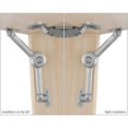 thumbnail image 3 of 2 uds., soporte de elevación para puerta de armario, bisagras, puerta, armario, muebles, tapa de armario, lengüeta, ajuste del amortiguador, 3 of 3