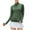 Army Green, variant on ZyeKqe Womens Workout Tops Long Sleeve Quarter Zip Pullover Yoga Athletic Slim Fitted Quick Dry Crop Shirts
