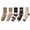 Multi-colored, variant on Generic Vintage Striped Varsity Crew Socks for Youth Breathable Combed Cotton, 10-Pair Pack