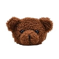 thumbnail image 1 of Bolso de hombro de felpa informal con forma de oso para niños y niñas Mini bolso con asa superior compras de viaje de ocio, 1 of 9
