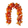 thumbnail image 2 of FOCUSNORM Fall Vines Artificial Maple Leaves Garland Hanging Vines Holiday Home Decor Party Favor, 2 of 4