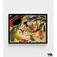thumbnail image 3 of Improvisation by Wassily Kandinsky Painting Print, Framed Dreamy Wall Decor, Kandinsky Wall Art, Dreamy by Kandinsky, Framed Wall Art, 3 of 8
