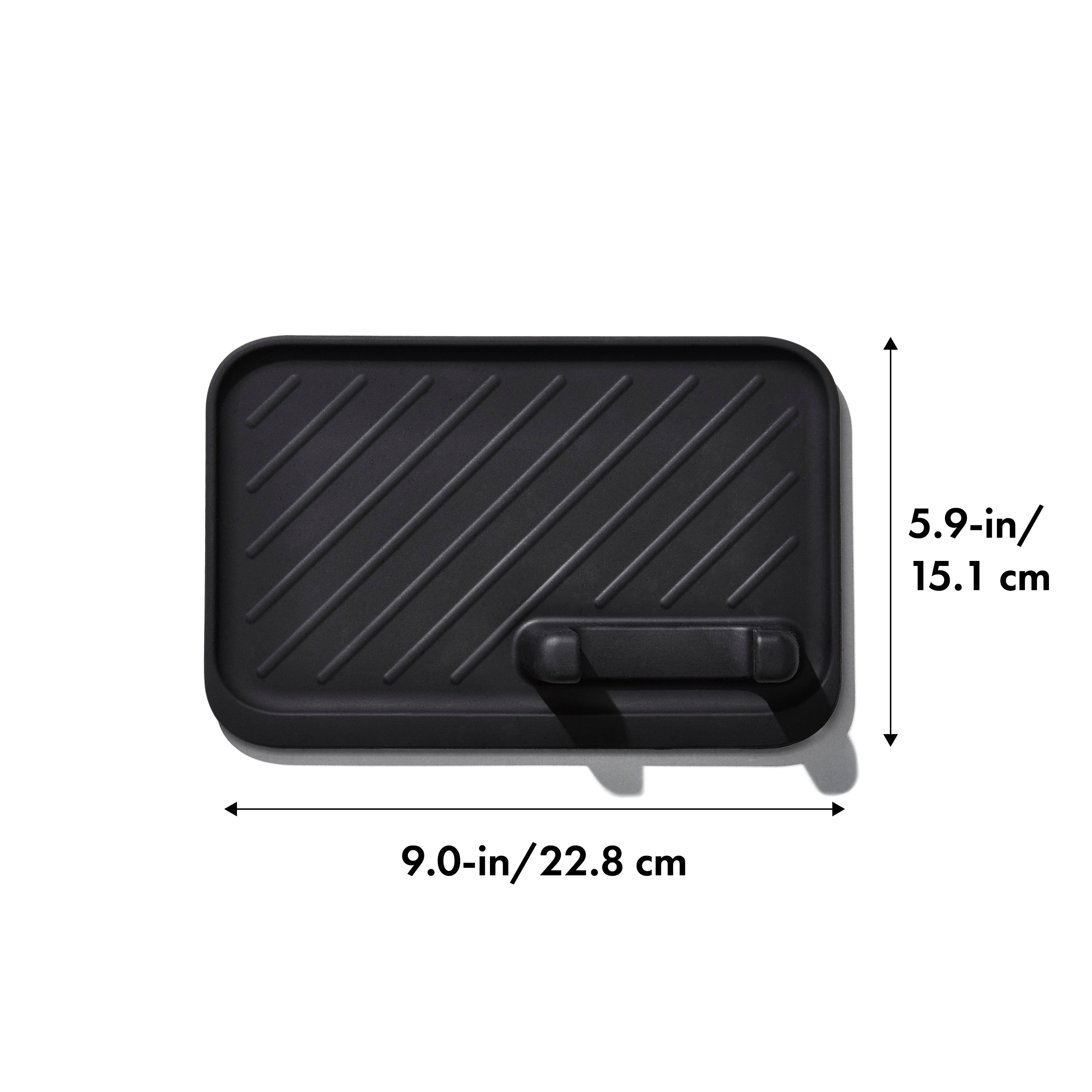 OXO Grilling Heat-Resistant Silicone Tool Rest, BBQ Utensil Holder for Grill Tools, Tongs, Spatulas and Basting Brushes