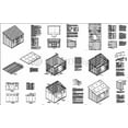 thumbnail image 3 of Lean To Roof Style 10' x 14' Deluxe Shed Plans Design # D1014L, Material List and Step By Step Included, 3 of 4