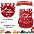 thumbnail image 2 of Juego de 20 posavasos navideños de fieltro, reutilizables y absorbentes con un exquisito diseño navideño, para bebidas frías o calientes, súper absorbentes y resistentes al calor., 2 of 5