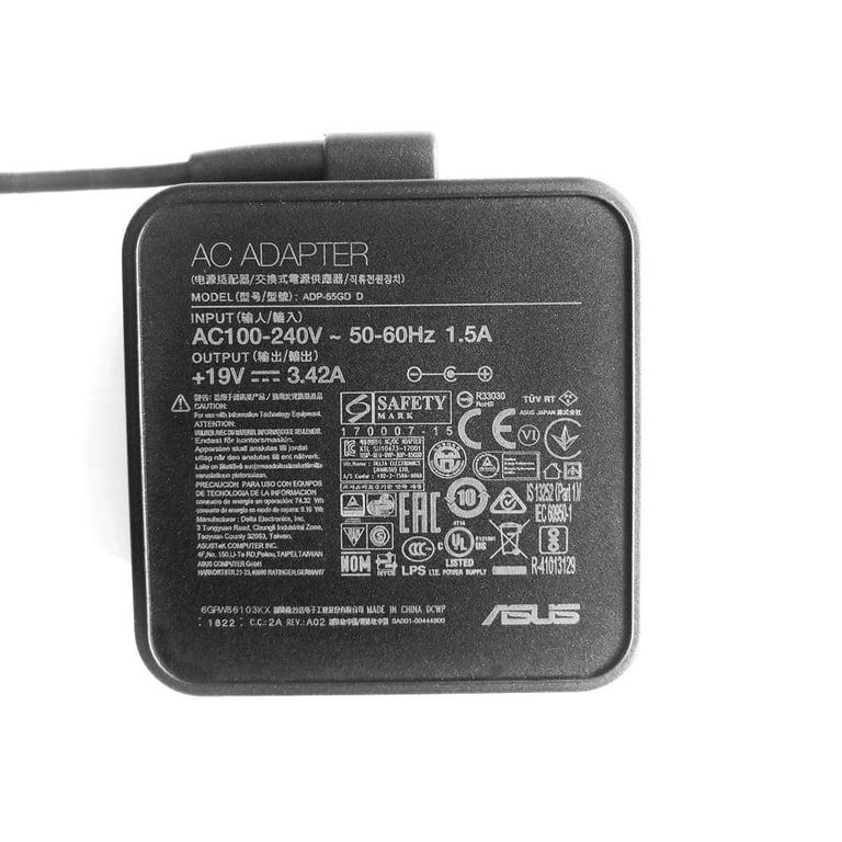 Chargeur Adaptateur 65W 19V 3.42A Pour ASUS X750JN - Générique Neuf - Remplacement D'origine
