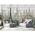 thumbnail image 2 of GK Wall Design  Paris Landscape Eiffel Tower Peel&Stick Wallpaper H:98"  x W:150", 2 of 4