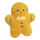 thumbnail image 1 of Cojín de Sofá de Peluche Navideño BLESIY Adorno de Regalo Almohada para Vitrinas Dormitorios Salas de Estar Pan de Jengibre Amarillo, 1 of 8