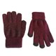 thumbnail image 1 of Guantes de punto de invierno cálidos dedos completos hombres mujeres con pantalla táctil mejorada - Guante antideslizante con forro polar, 1 of 5